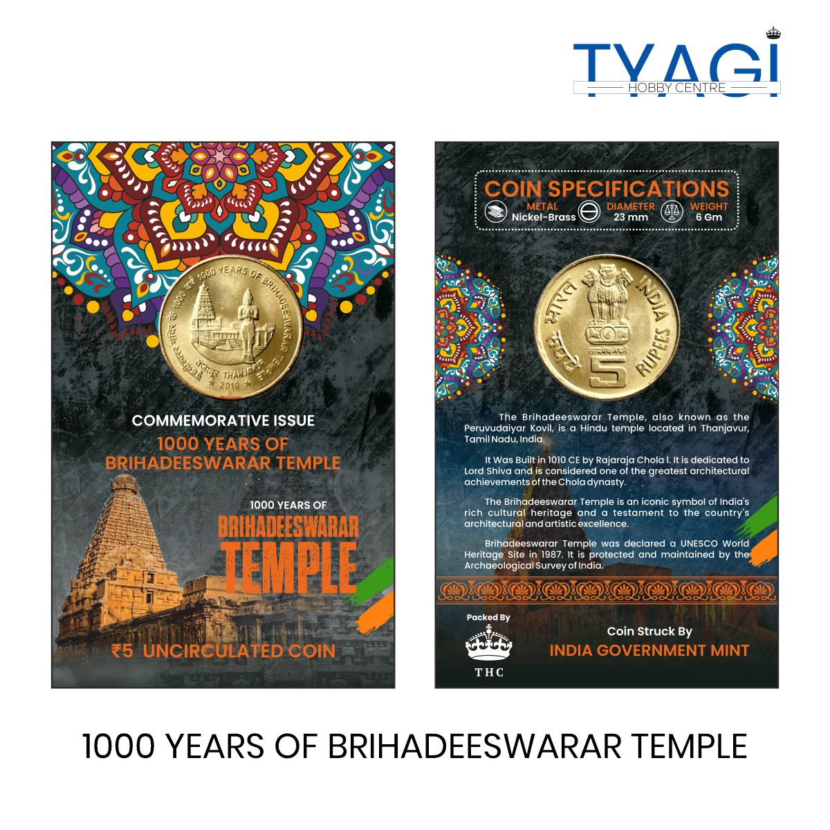 1000 YEARS OF BRIHADEESWARAR TEMPLE