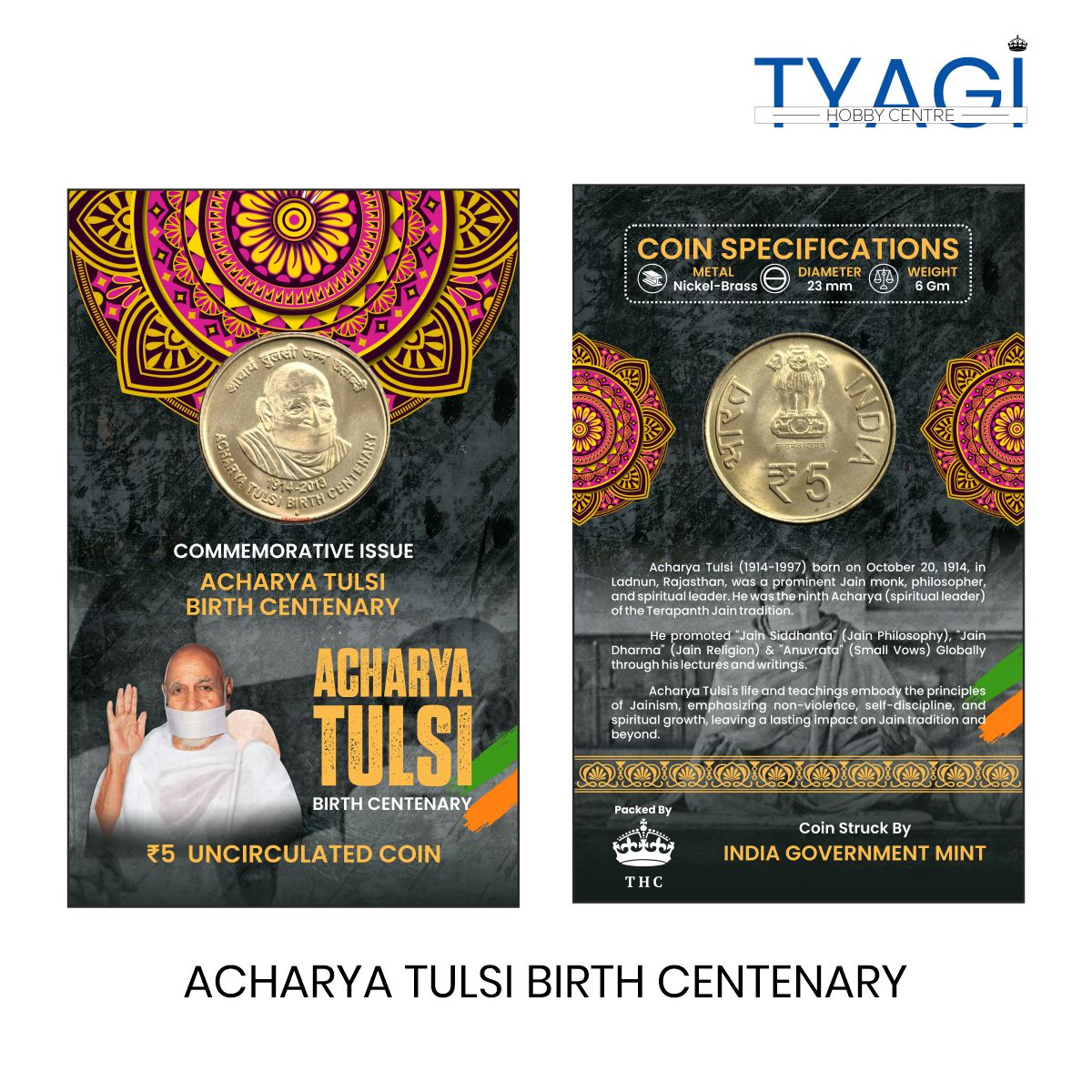 ACHARYA TULSI BIRTH CENTENARY