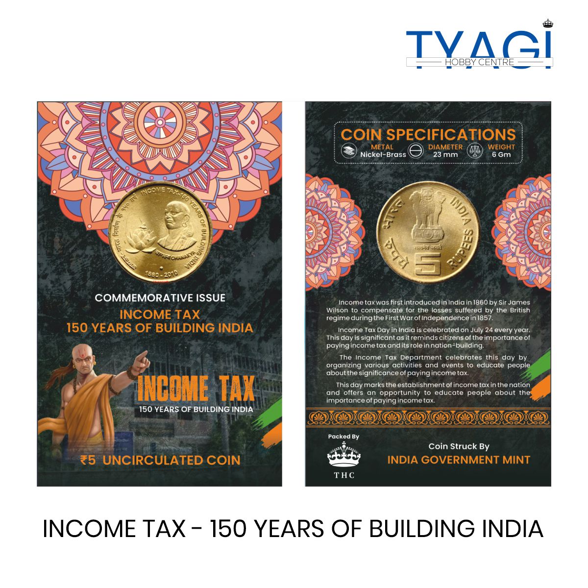 INCOME TAX - 150 YEARS OF BUILDING INDIA